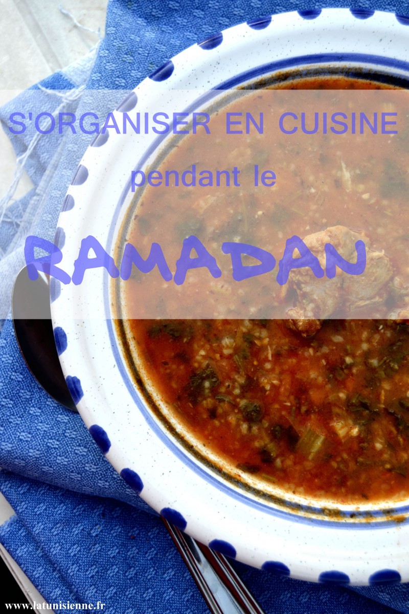S'organiser en cuisine pendant le Ramadan