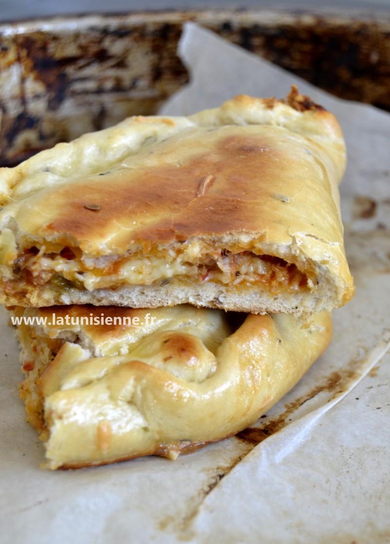 pizza calzone la tunisienne