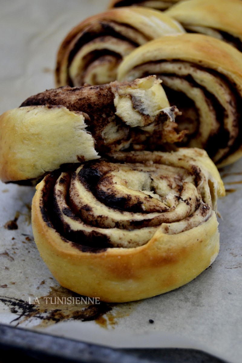 ROULé BRIOCHE CHOCOLAT