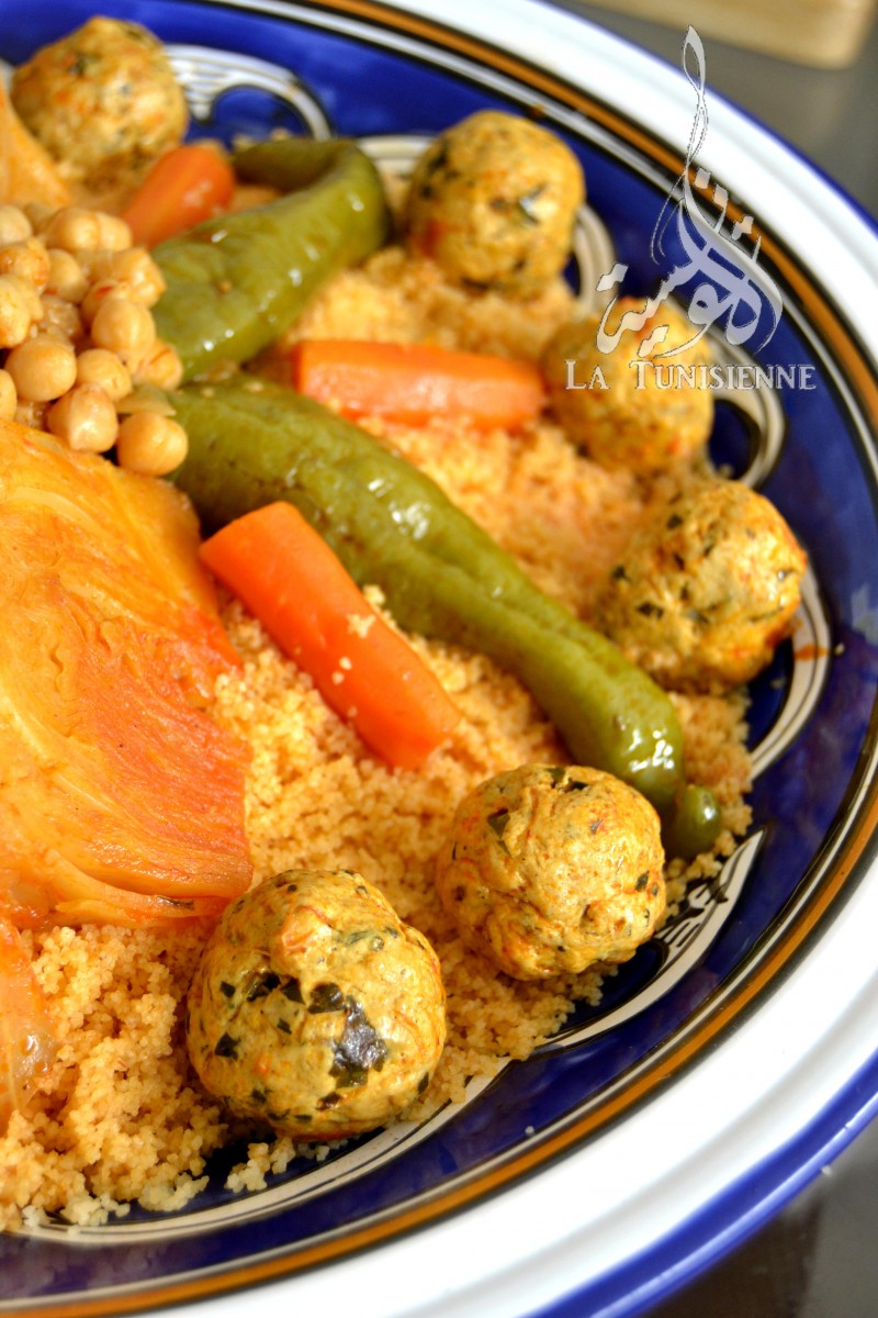 couscous aux boulettes poulet 3