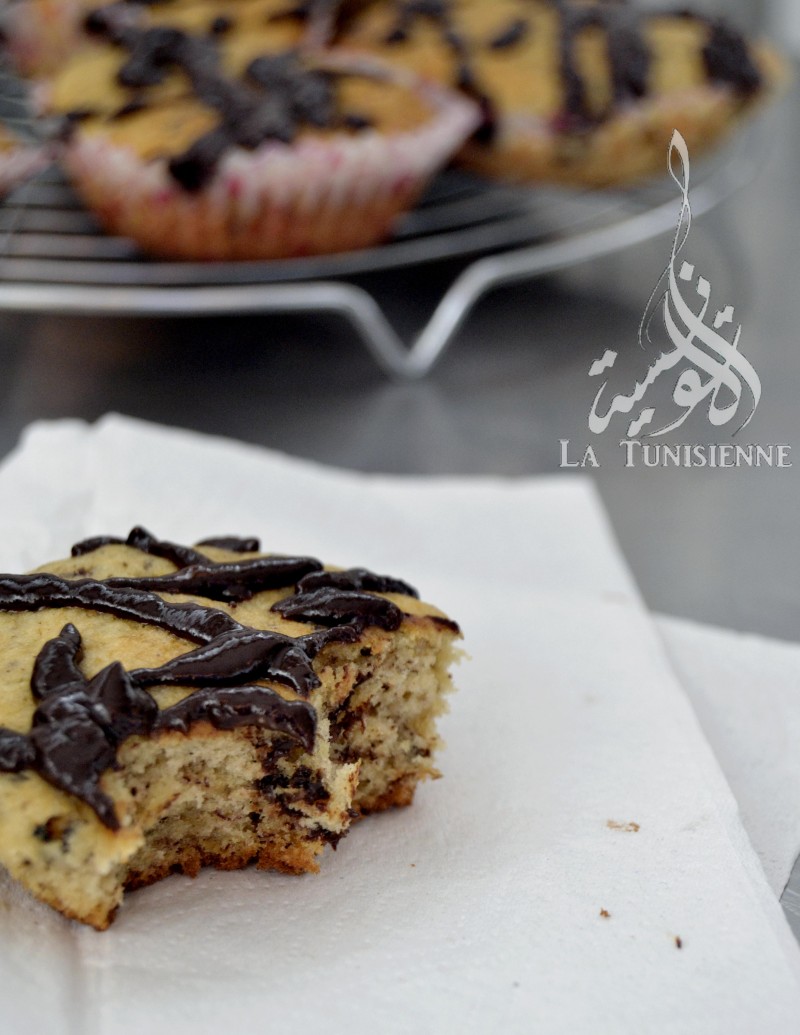 muffins banane-chocolat 2