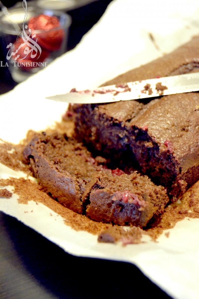 cake chocolat framboise