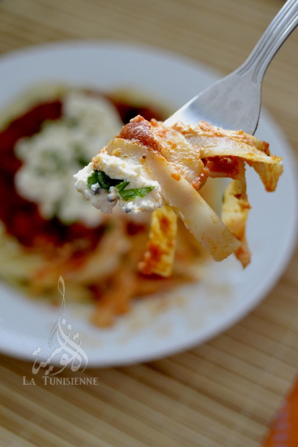 tagliatelles tomate ricotta 5