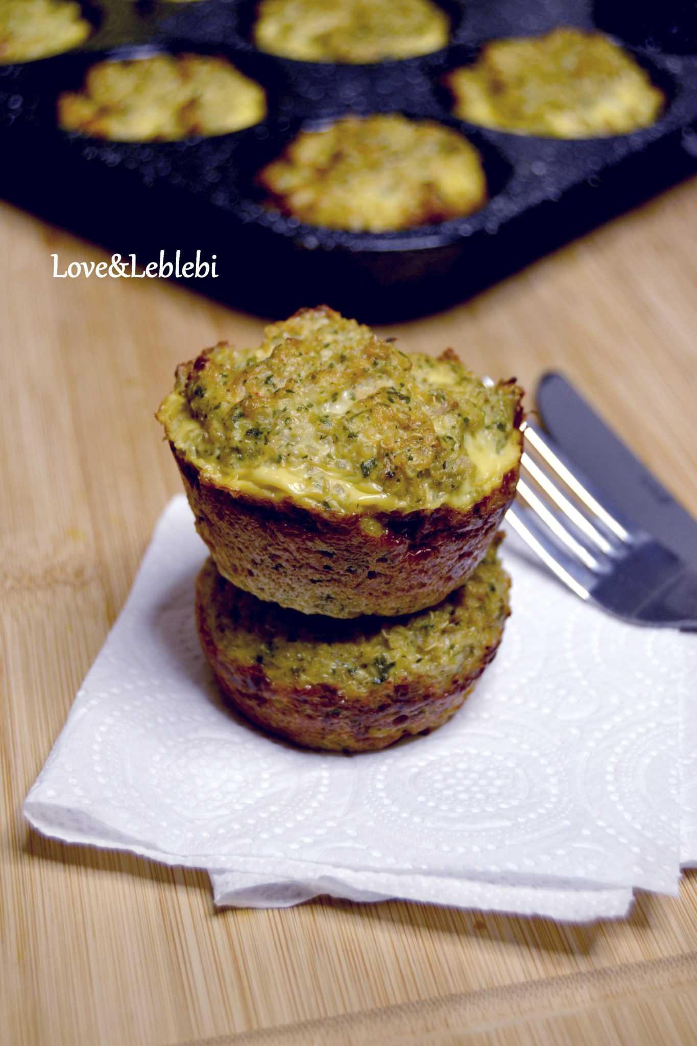 Muffins salés au quinoa et thon La Tunisienne